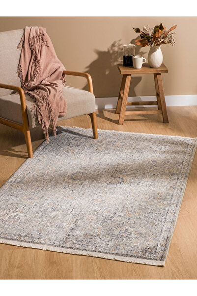 LC Waikiki Çelebi Store'dan Kaliteli Parçalar İşlemeli Halı 120x180 cm