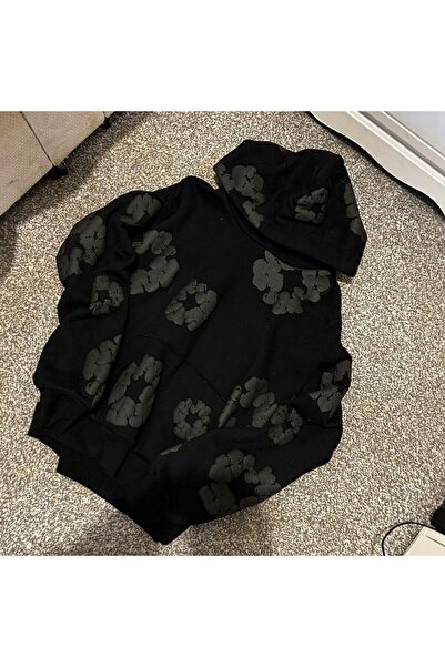 CLASSY.MODA Unisex Cloud Patterned Hooded Oversize Streetwear Sweatshirt – Ca...