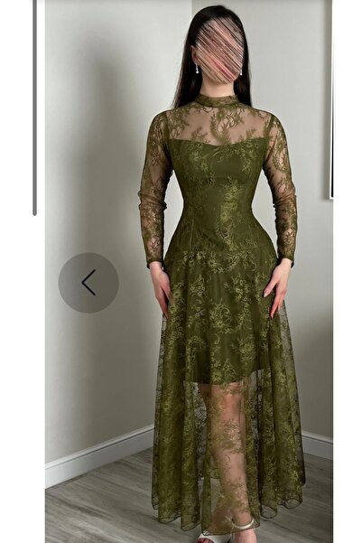 Nobrand Elegant Lace evening dress