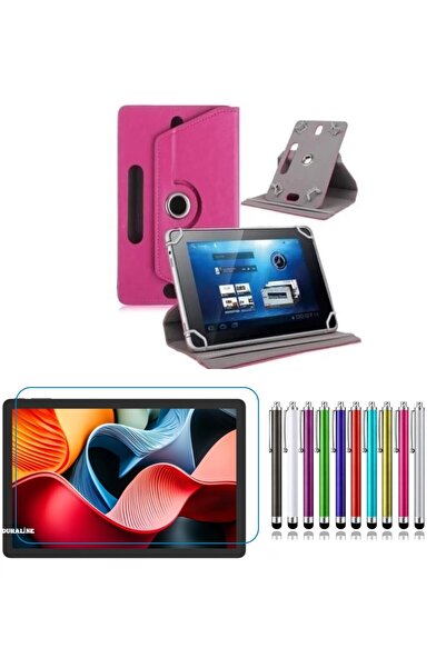 DUHALINE Tablet Case with Stand + Nano Shatterproof Screen Protector+Touch Pe...
