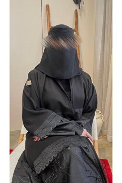 DOUBLE1WAN Rital Abaya - Silk- With a Royal Sheen and Enchanting Sleeve Details