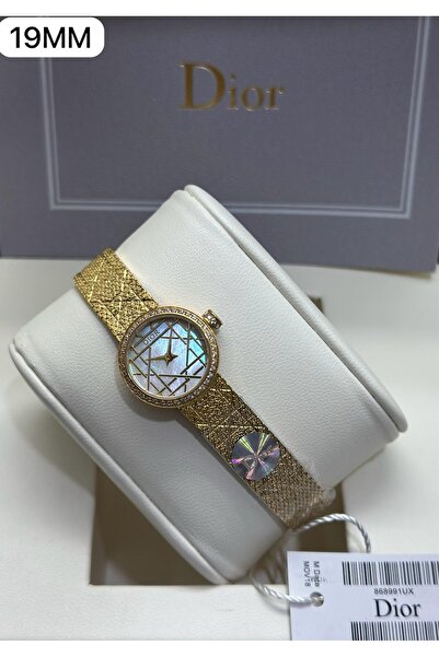 Watch Master watch, original replica, women's, 19mm bezel with a textured pat...