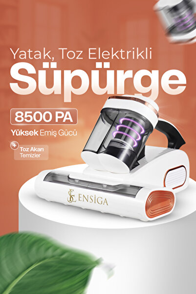 özgürce Kablosuz UV Işık ve HEPA Filtreli Yatak Temizleyici Elektrikli Süpürge