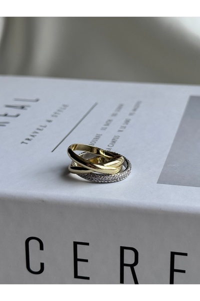 melonka Üçlü Halkalı Yüzük