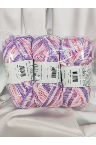 Ören Bayan Magi̇c Baby Ebruli Hand Knitting Yarn (3 Pieces) - Color: 410