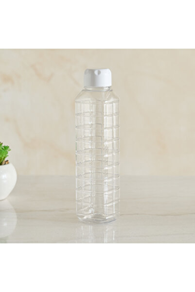 Home Box زجاجة ماء بتصميم شطرنج - 1 لتر