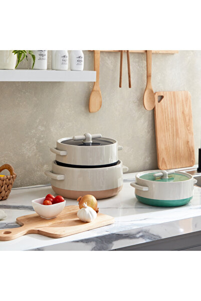 Generic طقم كاسرولة هوت بوت الأطلسي - 3 قطع