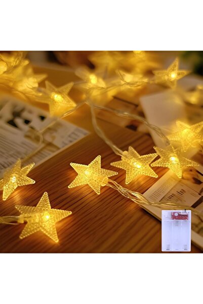 Magplayer MP 40 LED Star Fairy Lights Battery Operated, Christmas Lights, 20f...