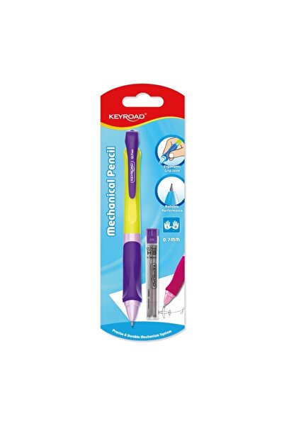 KEYROAD Creion mecanic KR971506, 0.7mm, grip ergonomic, corp plastic diverse ...