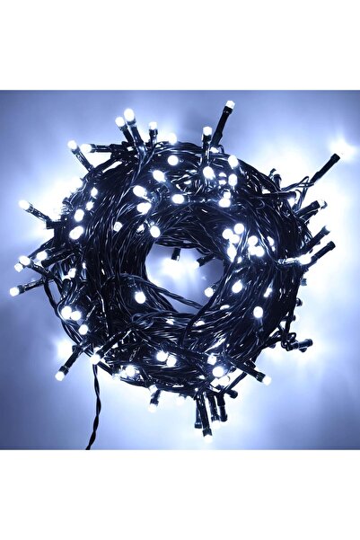 ECVV أضواء عيد الميلاد ® بطول 10 أمتار/33 قدمًا، بيضاء اللون، 200 مصباح LED، ...