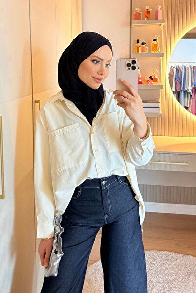 Hazamoda Poplin Shirt Yellow