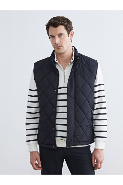LC Waikiki Standard Mold Stand Collar Men's Puffer Vest