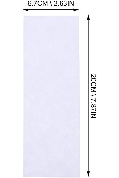 Yuwell YU WELL Disposable Non-Woven Hair Removal Depilatory Wax Paper 100 Pcs...