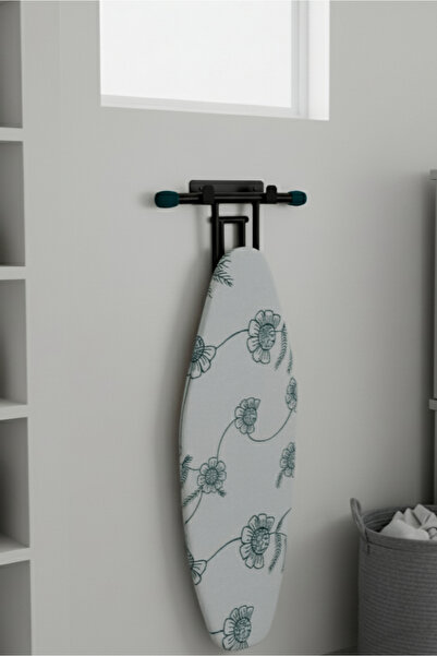 Grandmix Duvara Monte Metal Ütü Masası Askılığı Çamaşır Odası Organizeri