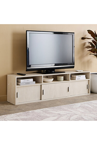 Generic وحدة تلفزيون منخفضة بثلاثة أبواب منزلقة من Libra لأجهزة التلفزيون الت...