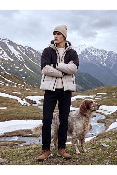 LC Waikiki 779 Men's Winter Jeans with Regular Fit Fleece Inside