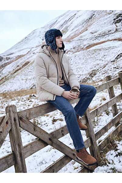 LC Waikiki 779 Men's Winter Jeans with Regular Fit Fleece Inside