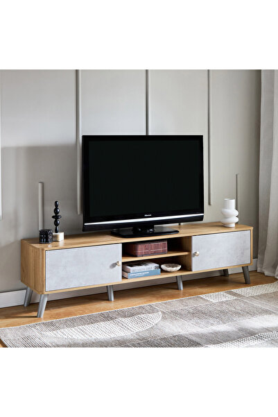 Generic وحدة تلفزيون إميلا بطول 1.8 متر لأجهزة التلفزيون حتى 75 بوصة