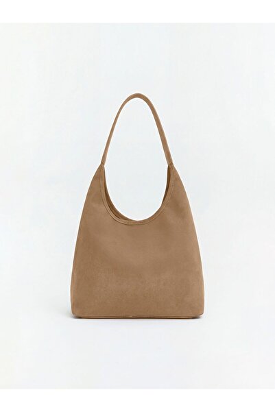 LC Waikiki Suede Look Women's Shoulder Bag