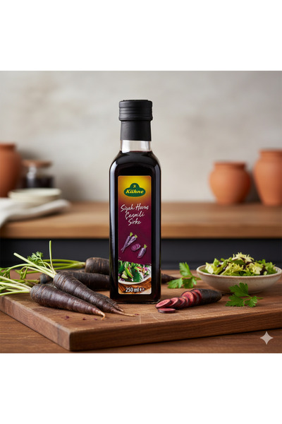 Kühne ÇEŞNİLİ SİYAH HAVUÇ SİRKE CAM 250 ML