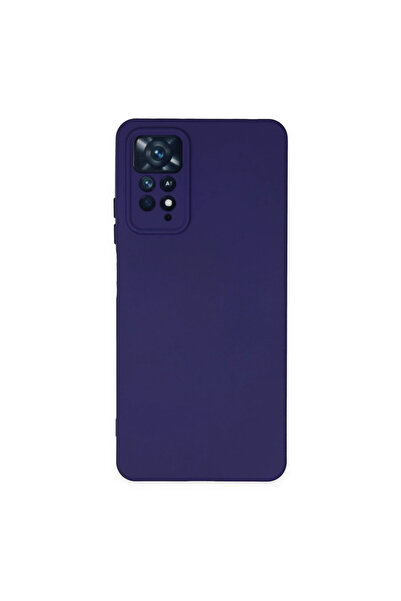 xirshop حافظة ريدمي نوت 11 برو نانو من السيليكون المخملي - أرجواني