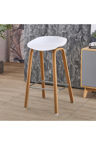Generic Toto Bar Stool with Metal Legs