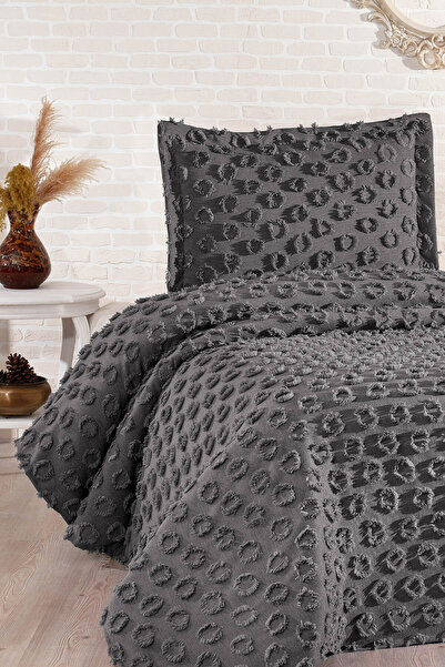 DANTEELHOME طقم دايسى 2 قطعة لشخص واحد من نوع بيكيه، لون أنثراسايت