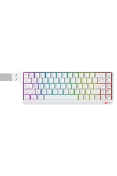 Havit Gamenote KB922L RGB Mekanik Klavye 68 Tuş PBT Keycap Full Rollover Many...