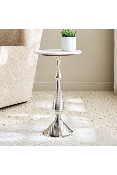 Generic طاولة كافون هانا المميزة ذات السطح الرخامي الأصلي