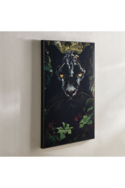 Generic Fossel Panther Framed Picture - 50x70x2.5 cm