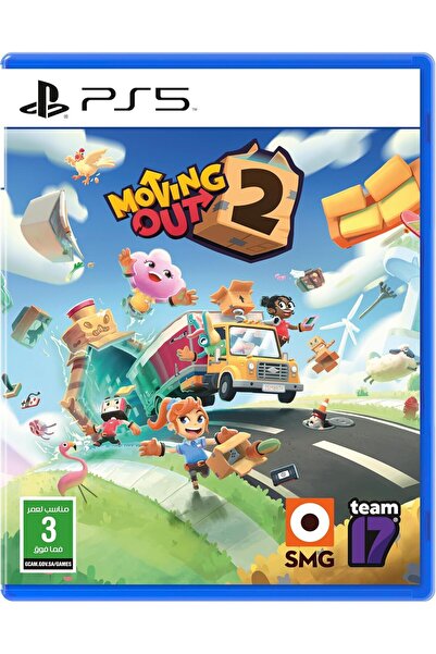 Generic لعبة Fireshine Games Moving Out 2 لجهاز PS5 GCAM (النسخة السعودية)