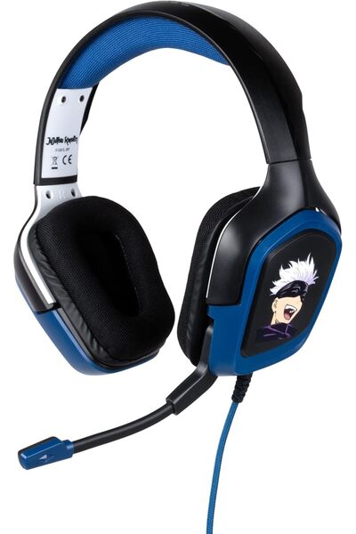 Generic سماعة رأس للألعاب من كونيكس جوجوتسو (أزرق/أسود) / سماعة رأس