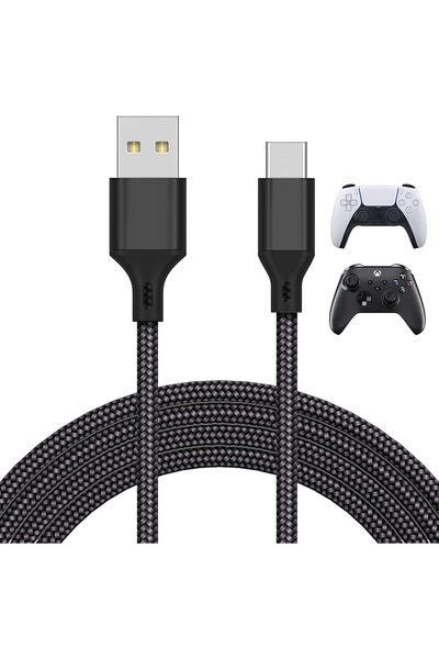 Generic 10FT Charger Charging Cable for PS5 and Xbox Series X/S Controller, S...