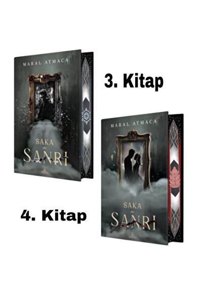 Ephesus Yayınları Saka ve Sanrı 3 Ciltli Yan Boyamalı, Saka ve Sanrı 4 Ciltli...