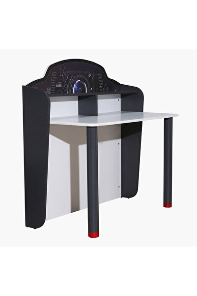 Generic Space Study Desk with Hutch