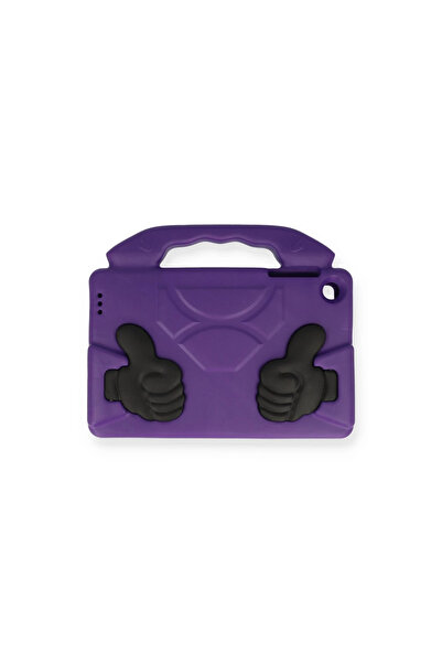 xirshop حافظة آيباد 4 9.7 تشبه التابلت مع حامل سيليكون - أرجواني