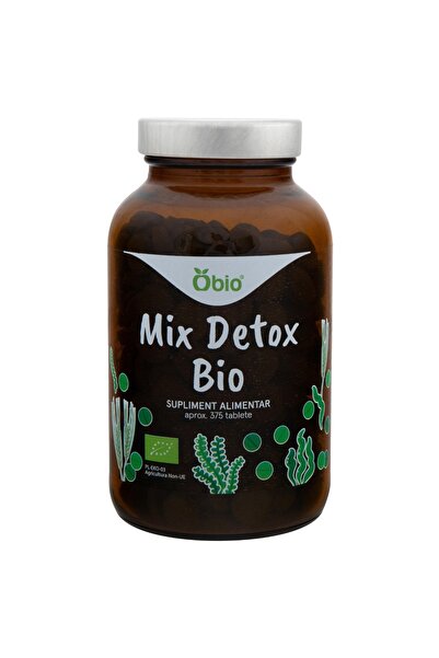 OBİO Mix Detox, bio, 375 tablete (150g),