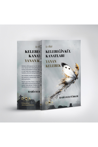 DOA Yayınları Kelebeğin Kül Kanatları - Yanan Kelebek - Rabianur Kelebek