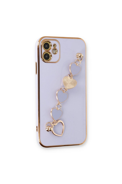 xirshop جراب ايفون 12 ايسيلا سيليكون - ليلك