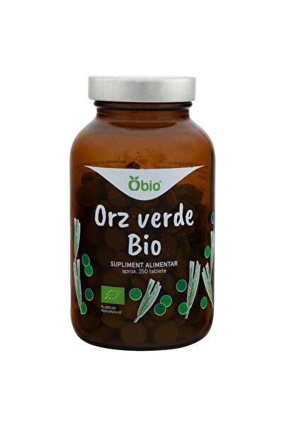 OBİO Orz verde, bio, 250 tablete (125g),