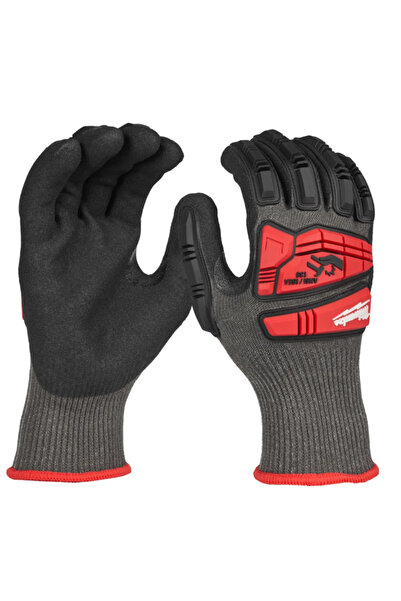 Milwaukee Darbeye ve Kesilmeye Dayanıklı Eldiven 5.Seviye 10/XXL 4932498537