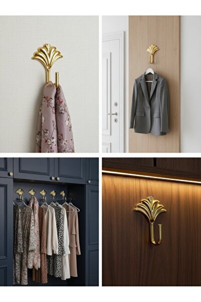 BAŞKAN YAPI HIRDAVAT Tekli Yelpaze Askı ALTIN