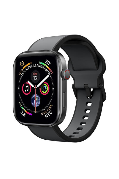 S-LINK Sl-W2 Pro + Bluetooth Uyumlu 60Fps 350Mah. Bataryalı Siyah Akıllı Saat