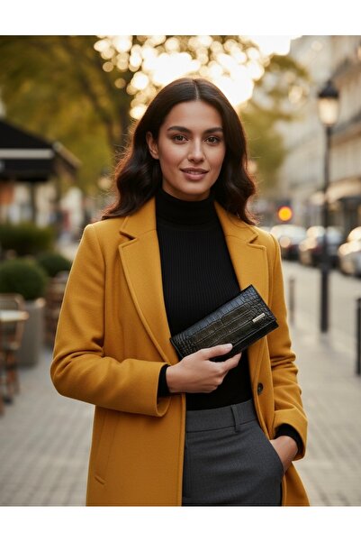 PROFASHION ÇANTA VE AKSESUAR Noxe Model Hakiki Deri Kadın Orta Boy Cüzdan