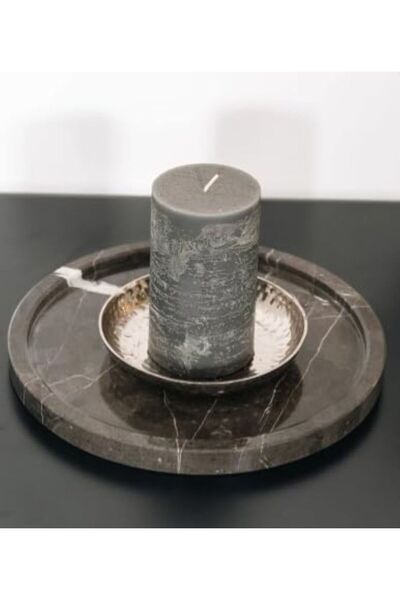 Generic Round Marble Tray 25cm Dia and 2cm height