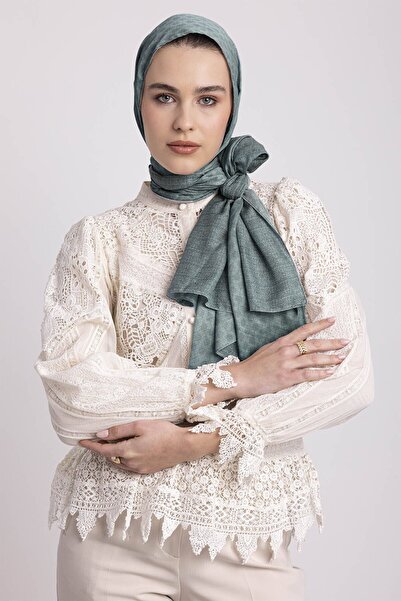 Ayshara Katre-I Elegance Collection - Revzen Blue Double-Sided Shawl