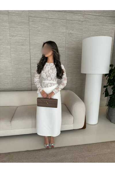 Mira فستان سهره الخامه دانتيل باربي ناعم وبارز اختاري فستانك من ميرا دريس وسو...