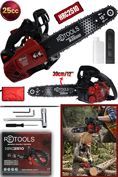 RETOOLS HRC2510 BORDO BENZİNLİ TESTERE 25cc