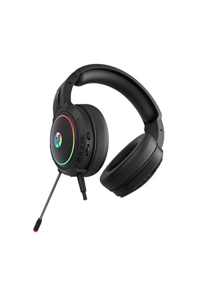 HP Dhe-8006 Mikrofonlu Ses Kontrollü Usb Siyah Başüstü Kulaklık