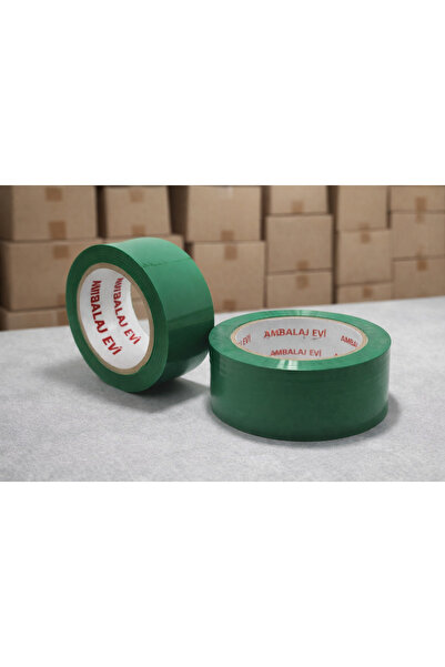 Ambalaj Evi Πράσινη Κολλητική Ταινία 45x100 – Ισχυρή Αυτοκόλλητη Ταινία Συσκε...